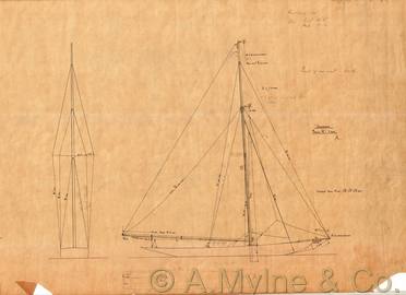Design 197 — Sail Plan