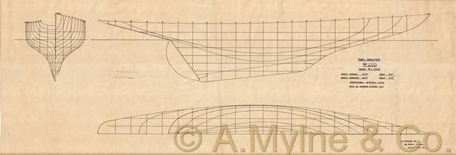 Design 197 — Lines Plan