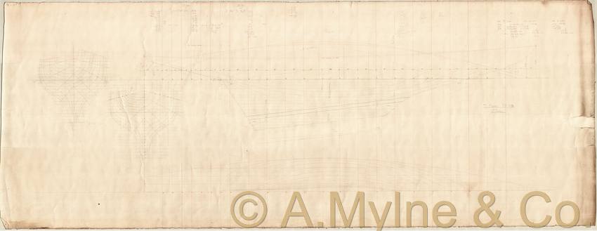 Design 198 — Lines Plan