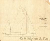 Design 208 — Sail Plan