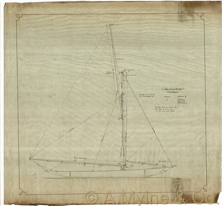 Design 211 — Sail Plan