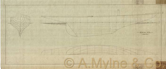 Design 211 — Lines Plan