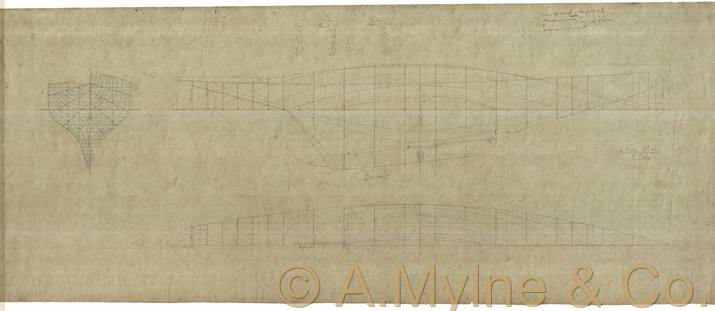 Design 211 — Lines Plan