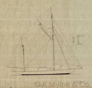 Design 213 — Sail Plan