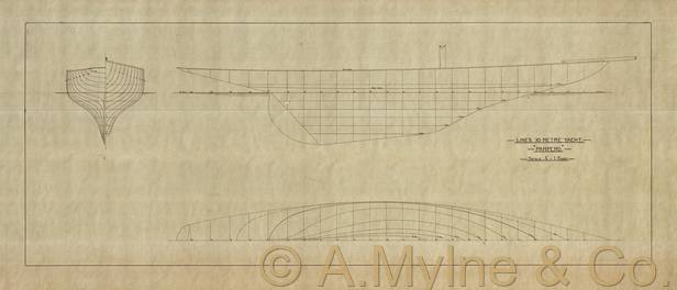Design 214 — Lines Plan
