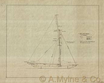 Design 215 — Sail Plan