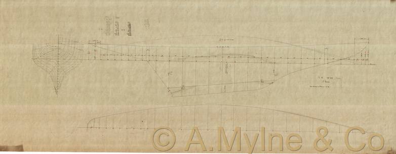 Design 219 — Lines Plan