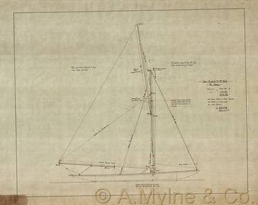 Design 226 — Sail Plan