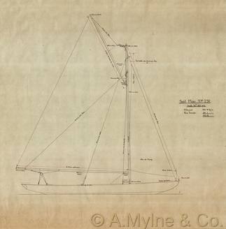Design 231 — Sail Plan