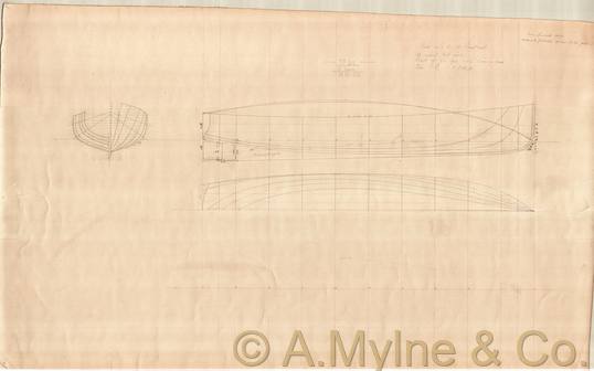Design 232 — Lines Plan