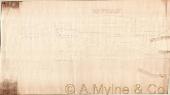 Design 239 — Lines Plan