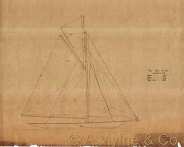 Design 243 — Sail Plan