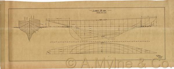Design 243 — Lines Plan