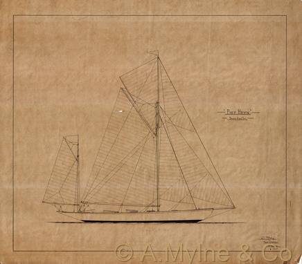 Design 244 — Sail Plan