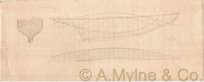 Design 244 — Lines Plan