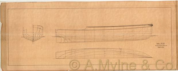 Design 245 — Lines Plan