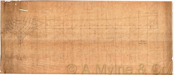 Design 274 — Lines Plan