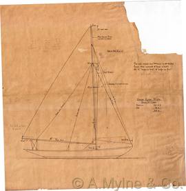 Design 274 — Sail Plan