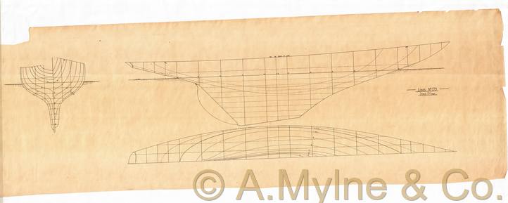 Design 275 — Lines Plan