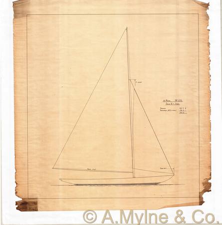 Design 275 — Sail Plan