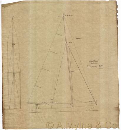 Design 275 — Sail Plan