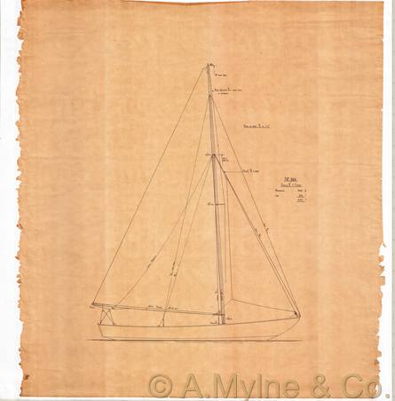 Design 280 — Sail Plan