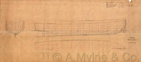 Design 284 — Lines Plan