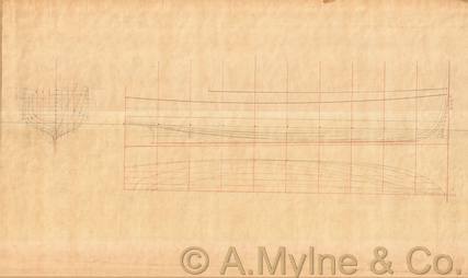 Design 284 — Lines Plan