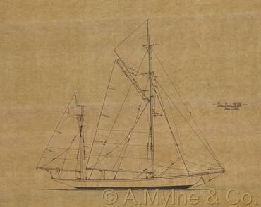 Design 291 — Sail Plan