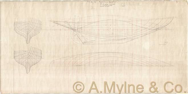 Design 291 — Lines Plan