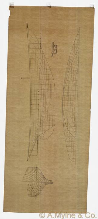 Design 292 — Lines Plan