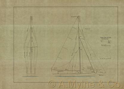 Design 293 — Sail Plan
