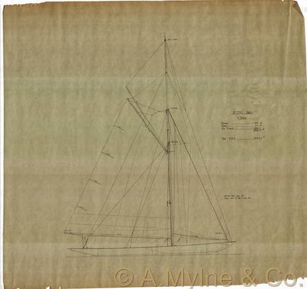 Design 295 — Sail Plan