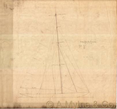 Design 295 — Sail Plan