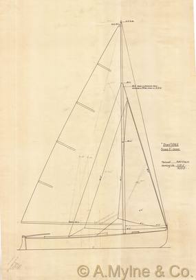 Design 300 — Sail Plan