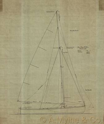 Design 300 — Sail Plan