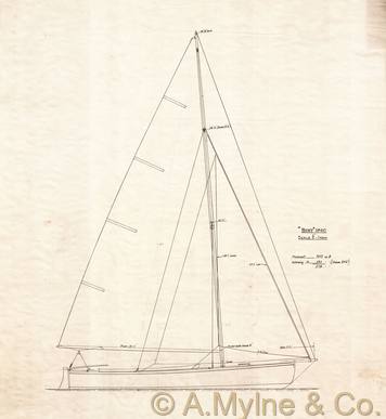 Design 300 — Sail Plan