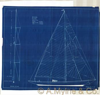 Design 303 — Sail Plan