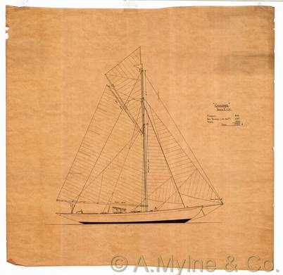 Design 303 — Sail Plan