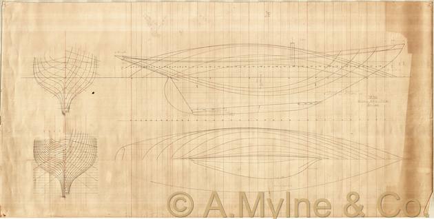 Design 303 — Lines Plan