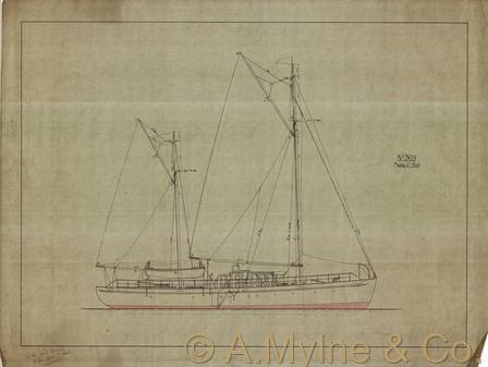 Design 305 — Sail Plan