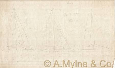 Design 307 — Sail Plan