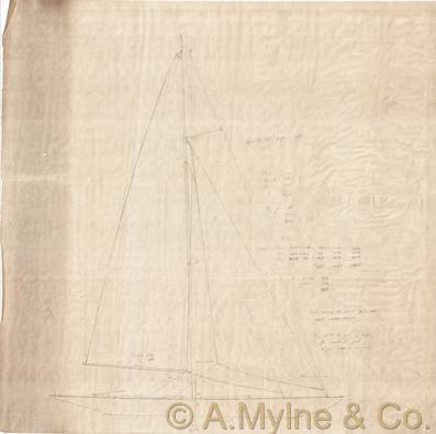 Design 307 — Sail Plan
