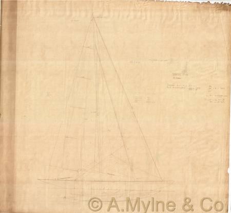 Design 307 — Sail Plan