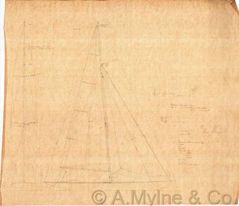 Design 307 — Sail Plan