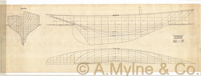 Design 308 — Lines Plan