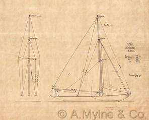 Design 308 — Sail Plan