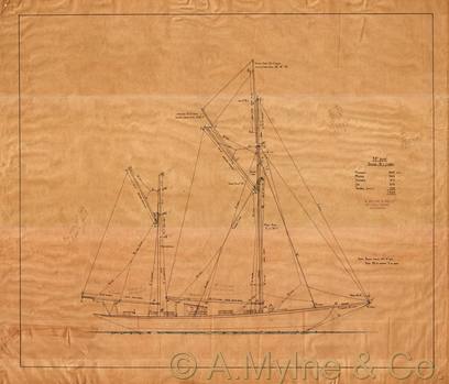 Design 309 — Sail Plan