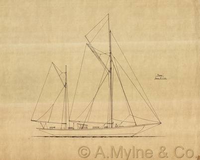Design 309 — Sail Plan