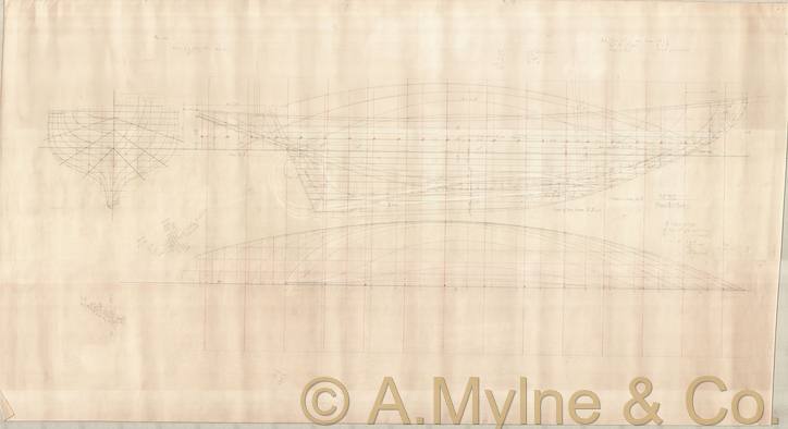 Design 312 — Lines Plan